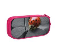 VYONNE Custodia per scuola Forniture per ufficio Coccinella Daisy Astuccio per penne di grande capacità Astuccio per matite di grande capacità per studenti Cancelleria Scatola di matita Scrivania con