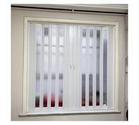 Vyrata Porta a Fisarmonica Interna Porta Pieghevole Retrattile, Porte Interne a Soffietto con Telaio in Alluminio e Pannello in Acrilico, for Soggiorno, Cucina, Bagno((44x80in) 111.8x203.2cm)