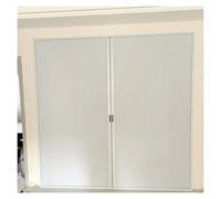 Vyrata Porta a Fisarmonica Interna Porte Interne a Soffietto Pieghevoli, Porte scorrevoli Pieghevoli in Metallo con Tessuto Cellulare e Telaio in Alluminio, for Cucina, Bagno((44x80in) 111.8x203.2cm)