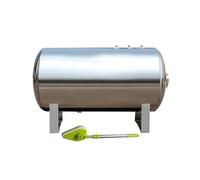 Vyrata Serbatoi a Pressione d Acqua Serbatoio di Pressione Automatico for Acqua di pozzo in Acciaio Inossidabile, Serbatoi pressurizzati da 26, 42, 53, 66 e 79 galloni(82x50cm/32x20in(100L/26Gal))