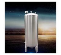 Vyrata Serbatoi a Pressione d Acqua Serbatoio di Pressione for Pozzi d'Acqua in Acciaio Inossidabile, capacità 60 100 160 200 250 300 L, Serbatoi di stoccaggio(B,200L/52.8Gal(50x115cm/19.7x45.3in))