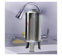 Vyrata Serbatoi a Pressione d Acqua Serbatoio di Pressione for pozzo d'Acqua, Serbatoi di Pressione for Acqua in Acciaio Inossidabile, Booster Automatico(A,19.7x53.1/50x135cm(250L/66Gal))