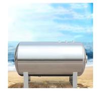 Vyrata Serbatoi a Pressione d Acqua Serbatoio for pozzo Orizzontale in Acciaio Inossidabile, Serbatoi a Pressione for Acqua di pozzo con Porta di Pulizia(48x25/123x63cm(250L/66Gal))