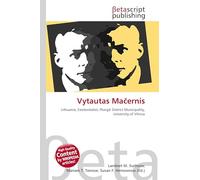 Vytautas Ma¿ernis: Lithuania, Existentialist, Plung¿ District Municipality, University of Vilnius