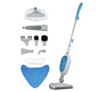 VYTRONIX USM13 10 in 1 Mop pulitore a vapore verticale multifunzione | Elimina il 99,9% dei batteri | Vaporizzatore per pulire pavimenti duri, tappeti, bagno, cucina, finestre, abbigliamento e