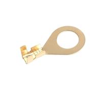 VYUHAksZ 100PCS Capicorda ad Anello Occhielli ad Anello Terminali a crimpare in Rame Cavo capocorda Filo, connettore Kit assortimento Fai da Te Non Isolato M3/M4/M5/M6/M8/M10(M8)
