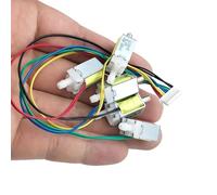 VYUHAksZ 5PCS DC 3.7V-5V Micro elettrovalvola Normalmente Aperta Piccola valvola dell'Acqua elettromagnetica, Valvola dell'Aria Valvola di Scarico Interruttore Elettrico