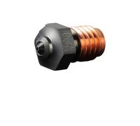 VYUHAksZ for Mellow for phaetus Ugello in carburo di silicio V6, Resistente, a Bastoncino Riduttore for Accessori for stampanti 3D, ugelli M6 for prusa for voron for vzbot Hotend(0.4mm)