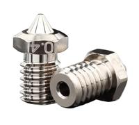 VYUHAksZ Ugello in Rame Placcato SC-V6 ad Alte Prestazioni for Mellow, Resistente, appiccicoso, for ugelli for Stampante 3D M6 V6 for Dragon Hotend for prusa for voron(0.4mm)