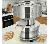 VYUJHNBG Setaccio Vibrante Elettrico, Setaccio Automatico da 50 W, Setaccio con 3 Schermi, 20 Mesh -240 Mesh, per Particelle di Polvere Scientifica