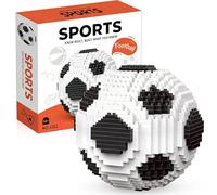 VyxStelyndric Pallone da Calcio Costruzioni Kits, Pallone da calcio da assemblare con blocchi in miniatura. Oltre 850 pezzi Calcio Building per Bambini
