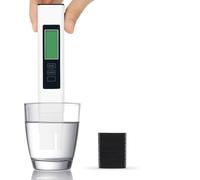 Vyzio Tester Digitale per Acqua WATRIUS | Misura TDS, EC e Temperatura (°C/°F) in pochi Secondi | Alta precisione, Display Chiaro e spegnimento Automatico