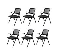 Vzhrvd Sedia Da Scrivania Senza Ruote, Poltrona, Sedie per Sala D'attesa per Ufficio, Scuola, Chiesa, Ospiti, Reception E Così Via (6 Pezzi)