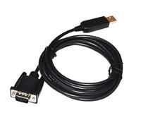 VZOZSHAWB Adattatore Industriale da USB A DB9 Maschio Cavo for Stampante SERIALE RS232 for Collegamento Stampante Codici A Barre al PC(1.8M)