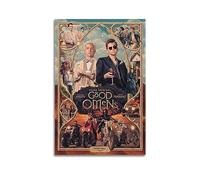 VZRSQZK Poster decorativo da parete con serie TV Good Omens, stampa artistica su tela, poster decorativo moderno, per camera da letto, 20 x 30 cm