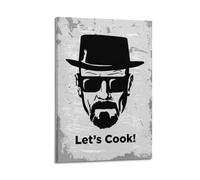 VZRSQZK Poster decorativo da parete del film Breaking Bad, stampa artistica su tela, poster decorativo moderno, per camera da letto, 30 x 45 cm