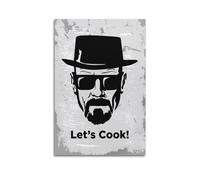 VZRSQZK Poster decorativo da parete del film Breaking Bad, stampa artistica su tela, poster decorativo moderno, per camera da letto, 20 x 30 cm