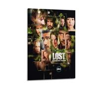 VZRSQZK Poster decorativo da parete della serie TV Lost su tela, stampa artistica moderna, per camera da letto, 20 x 30 cm