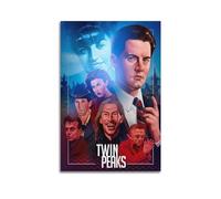 VZRSQZK Poster decorativo da parete, serie TV Twin Peaks, stampa artistica su tela, poster decorativo moderno, per camera da letto, 20 x 30 cm