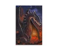 VZRSQZK Poster decorativo da parete su tela, motivo: Monster Hunter World Game, poster decorativo moderno per camera da letto, 20 x 30 cm