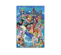 VZRSQZK Poster decorativo da parete su tela, motivo: One Piece, motivo animazione, stampa moderna, per camera da letto, 20 x 30 cm