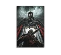 VZRSQZK Poster decorativo da parete su tela, motivo: videogiochi, Dishonored 2, poster decorativo moderno per camera da letto, per camera da letto, 50 x 75 cm