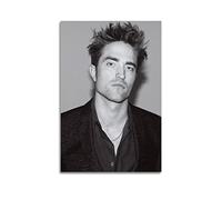 VZRSQZK Poster decorativo su tela con personaggio dell'attore Robert Pattinson, poster decorativo da parete e stampa artistica moderna per la camera da letto della famiglia (20 x 30 cm)