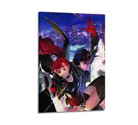 VZRSQZK Poster decorativo su tela, motivo: anime Persona 5, poster decorativo da parete e stampa artistica moderna per la camera da letto della famiglia (20 x 30 cm)
