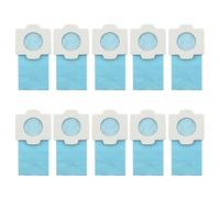 VZU 10 sacchetti per aspirapolvere Makita, per aspirapolvere a mano Makita CL102D, CL104D, CL107D, CL182D, filtro di carta antibatterico per aspirapolvere Makita a batteria, blu