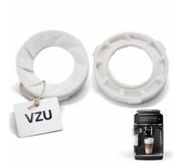 VZU 2 dischi in ceramica compatibili con il macinino Philips Saeco, macine di ricambio per macchine da caffè automatiche, dischi in ceramica all'ossido di alluminio di alta qualità per Philips LatteGo