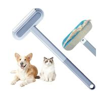 VZU Rimozione peli di animali domestici, rotolo di pelucchi riutilizzabile, set di depilazione 4 in 1 con funzione di pulizia e spazzolatura per divano, auto, tappeto, letto e vestiti