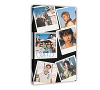 VZURF Stampa artistica da parete su tela con Cortis Korean Boy Band Kpop James, Juhoon, Martin, Seasonghyeon, Keonhoo, decorazione artistica da parete, per soggiorno e camera da letto, 50 x 75 cm