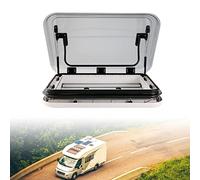 VZXATYOP Botola di Ventilazione for Tetto RV con Luce LED Grande lucernario for Tetto Camper roulotte Camper e roulotte botola di Ventilazione montata sulla Parte Superiore(800 * 500mm)