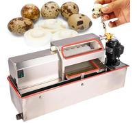VZXATYOP Inossidabile Portable Quail Egg Peeling Machine Home Uso sbucciatore d'uovo 25W Home Elettrico Quail Egg Shelling con circolazione dell'Acqua per Catene di Fast Food
