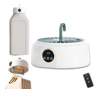 VZXATYOP Macchina Da Stiro Automatica For La Casa 2 In 1 Sistema Di Stiratura Piegatura Indumenti Con Vapore Verticale For Viaggi Appartamenti E Rapida Rimozione Delle Pieghe(White)