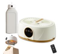 VZXATYOP Macchina Da Stiro Automatica For La Casa 2 In 1 Sistema Di Stiratura Piegatura Indumenti Con Vapore Verticale For Viaggi Appartamenti E Rapida Rimozione Delle Pieghe(Beige)