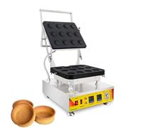 VZXATYOP Macchina for la formatura di gusci di crostata all'uovo for casalinghi Macchina for tortine Commerciale Macchina for la Produzione di Waffle for Torte e crostate