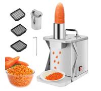 VZXATYOP Tritatutto for Verdure Commerciale for Uso Domestico 3 in 1 Macchina for Tagliare A Cubetti Patate Cipolle, Carote E Altri Cubetti
