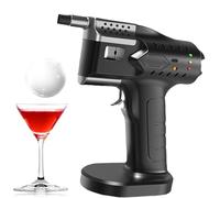 VzxCrue Generatore di Fumo Freddo Elettrico Portatile Pistola Affumicare Infusore di Fumo Cocktail Macchina di Aromi Strumenti per Migliorare Sapori di Carne E Bevande per Ristoranti