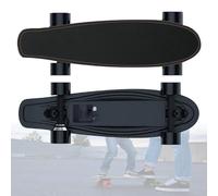 VzxCrue Longboard Elettrico Fuoristrada, Skateboard Elettrico, Skateboard Cruiser Classico per Ragazzi, Ragazze, Bambini, Studenti, Adulti, Adolescenti, Mini Cruiser Board A-15KM