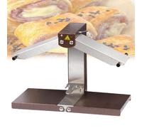 VzxCrue Macchina per Sciogliere Il Formaggio A Doppia Area di Riscaldamento, Mezza Forma di Formaggio Regolabile, per Ristoranti