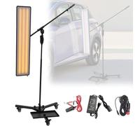 VzxCrue Pannello Luminoso PDR per Ammaccature di Grandi Dimensioni, Lampada per Riparazione Ammaccature, 6 Luci A LED Dimmerabili Pannello Luminoso A Strisce
