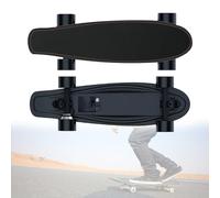 VzxCrue Skateboard Elettrici Portatili, Longboard Elettrici Fuoristrada, con Telecomando, Ruote in Pu Resistenti all'Usura, per Principianti, Adolescenti, Adulti A-8KM