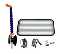 VzxCrue Strumenti per La Riparazione di Ammaccature Senza Verniciatura Aggiornamento della Luce PDR con Staffa Regolabile da 40 Cm A Doppio Uso E Pannello di Linee A Strisce LED