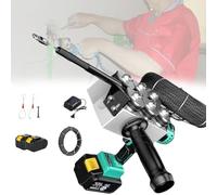 VzxCrue Tirare Il Filo Nascosto Pipe Threader Filo Elettrico Filettatura Stringing Machine Batteria al Litio Filettatura Macchina per La Costruzione di Energia Idroelettrica 2Battery