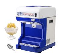 VzxCrue Tritaghiaccio Elettrico da Tavolo, Produttore Automatico di Granita, Spessore Regolabile, velocità di Rotazione,per Ristoranti, Feste, Snack Bar,2L