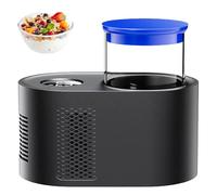 VzxCrue Yogurtiera Professionale Riscaldamento Uniforme Yogurtiera Compatta per Yogurt Dolci Sani Fatti in Casa Adatto Ai Dormitori degli Studenti E alle Cucine di Casa,Black