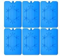 VZXZXE Batteria di raffreddamento per borsa termica piatta, per il pranzo, mini elementi refrigeranti per la borsa frigo, Ice Packs for cool bag, elementi di raffreddamento per esterni per mantenere