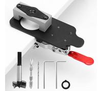 VZXZXE Stencil per forare mobili da costruzione da 35 mm, con cerniera nascosta per fori precisi per mobili da cucina, ante dell'armadio