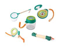 VZZCGJVT Giocattoli da Collezione di Insetti Montessori, Habitat per Insetti con visore ingrandito, Kit per l'esplorazione delle attività all'aperto per Bambini,7set